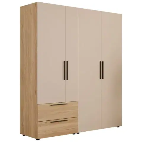 Šatníkové skrine Skriňa Moduklix Set 13 Piesok/Dub Mauvella