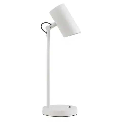 Lampy do obývačky Stolová lampa AGZAR 36251 E14 WHITE LB1