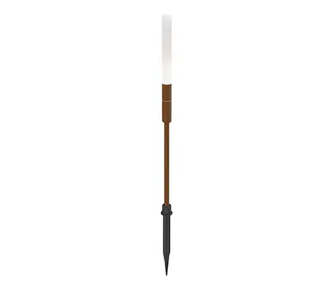 Záhradné lampy Viokef Lighting LED Vonkajšie svietidlo STICK LED/1,5W/24V IP65 hnedá 4320600