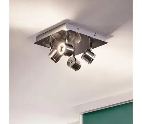 Svietidlá Eglo 93696 - LED bodové svietidlo PIERINO 4xLED/5W/230V 93696