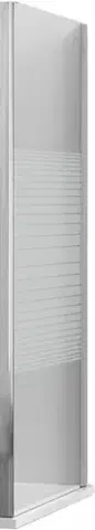 Sprchovacie kúty MEXEN - APIA stena 90x190 cm 5mm chróm pásy 840-090-000-01-20