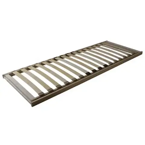 Rošty do postelí KONDELA Basic Flex Front lamelový rošt 90x200 cm ohýbané brezové drevo