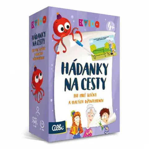 Kvído Albi Kvído: Hádanky na cesty - Pre slečny a džentlmenov