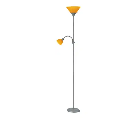 Lampy Rabalux 4026 - Stojaca lampa ACTION 1xE27/100W + E14/25W
