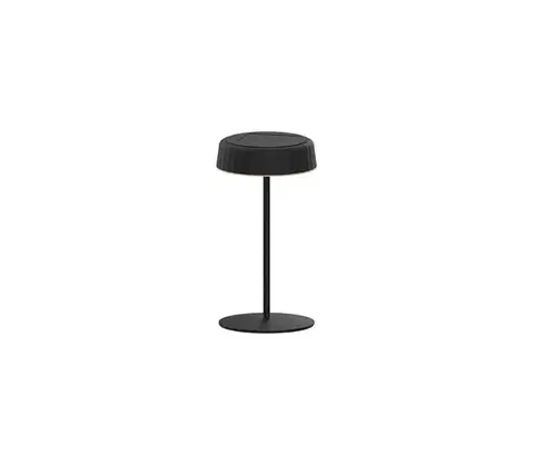Lampy  LED stmievateľná solárna nabíjacia stolná lampa VIVIEN LED/3W/5V 2700K IP54 čierna PN42100059