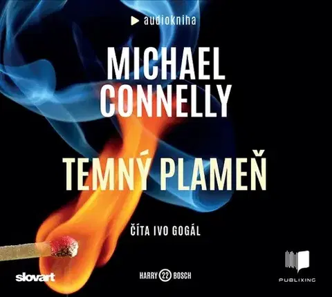 Detektívky, trilery, horory Slovart Temný plameň - audiokniha