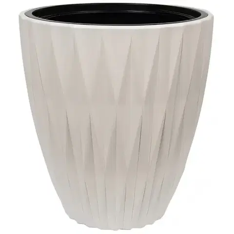Záhrada Kvetináč Caro 30 biela 5780-011