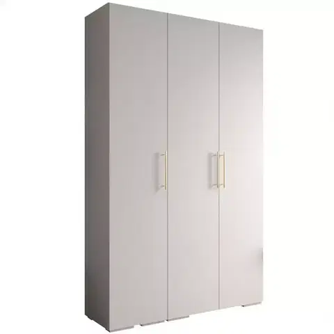 Šatníkové skrine Skriňa Ivo 3 150 biely