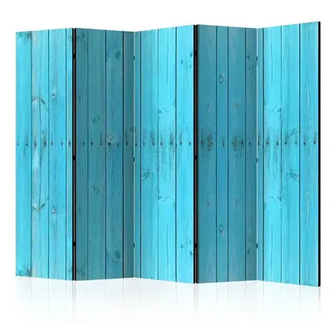 Paravány Paraván The Blue Boards Dekorhome