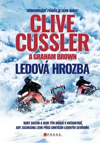 Detektívky, trilery, horory Ledová hrozba - Clive Cussler,Graham Brown,Eva Kadlecová