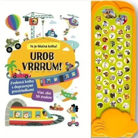 Zvukové knihy Urob VRRRUM! - Zvuková kniha s dopravnými prostriedkami