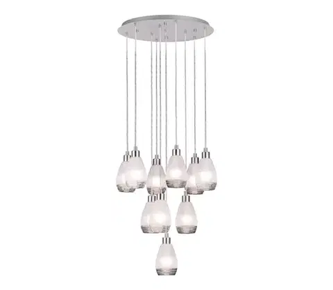 Svietidlá Eglo 39503 - Luster na lanku SIRACUSA 10xE27/60W/230V 39503