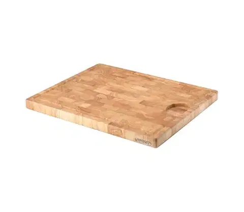Dosky na krájanie Continenta C4005 - Kuchynská krájacia doska 42x34 cm z gumovníka C4005