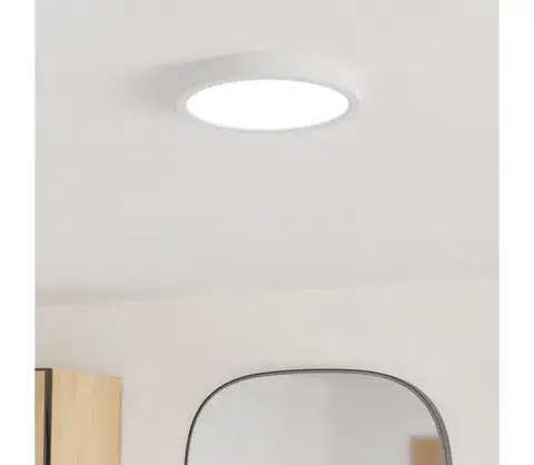 Svietidlá Eglo 901333 - LED kúpeľňové stropné svietidlo FUEVA LED/11,5W/230V priemer 21,1 cm IP44 biela 901333