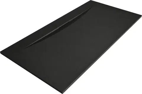 Vane MEXEN - Egon obdĺžniková sprchová vanička SMC 170 x 80, čierna 4R708017