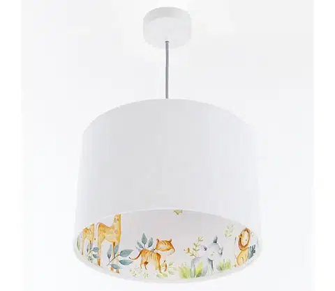 Svietidlá  Detský luster na lanku SWEET DREAMS 1xE27/60W/230V pr. 30 cm 030-520-30