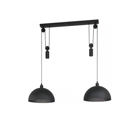 Svietidlá Eglo 43436 - Luster na lanku WINKWORTH 1 2xE27/40W/230V 43436