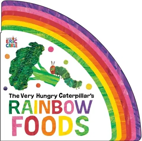 Leporelá, krabičky, puzzle knihy The Very Hungry Caterpillar's Rainbow Foods - Eric Carle