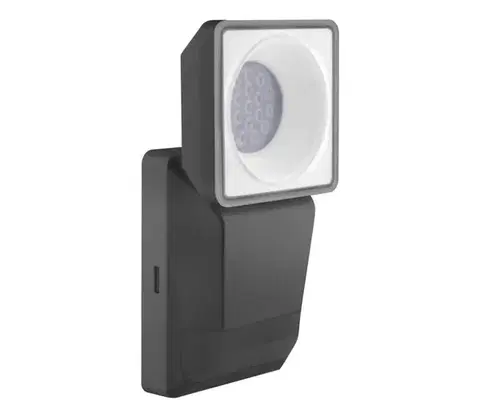 Svietidlá Ledvance -LED Vonkajšie nástenné svietidlo so senzorom SPOT LED/8W/230V IP55 čierna 4058075228887