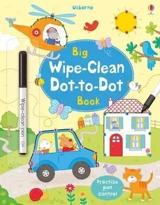 V cudzom jazyku Big Wipe Clean Dot-to-Dot Book - Felicity Brooks