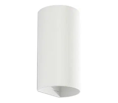 Svietidlá FARO Barcelona FARO 40538 - Nástenné svietidlo SOLE 2xGU10/8W/230V biela zaokrúhlený 40538