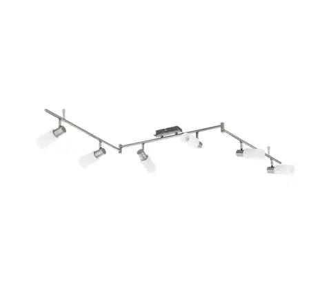 Svietidlá Eglo 55448 - LED bodové svietidlo 6xE14/4W/230V matný chróm 55448