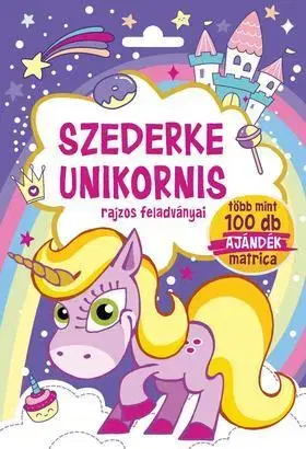 Pre deti a mládež - ostatné Szederke Unikornis - Rajzos feladványai