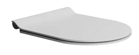 Záchody GSI - WC sedátko, SLIM, Soft Close, Quick Release, biela mat/chróm MS86CSN09