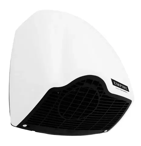 Doplnky do kúpeľne SAPHO - EMPIRE U-NIK AUTOMATIC bezdotykový tryskový sušič rúk 230 V, 1850 W, 262x305x165, ABS plast, biela 2811