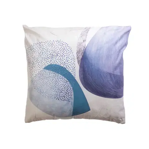 Dekoračné obliečky Dekoračná obliečka 45x45cm Jewell Bielo modrá TiaHome