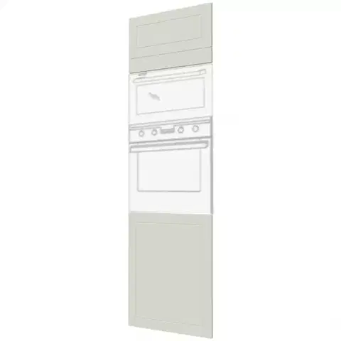 MDF fronty PVC Dvierka Quantum D14RU vanilia mat