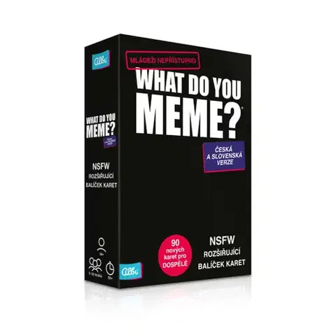 Hry pre dospelých (18+) Albi Hra What Do You Meme - Mládeži neprístupné (prvé rozšírenie)