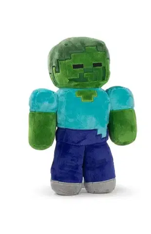 Plyšové a textilné zvieratká BARRADO MINECRAFT plyšová hračka - Zombie zelený