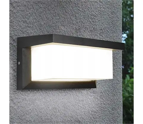 Svietidlá  Vonkajšie nástenné svietidlo NEELY 1xE27/60W/230V IP54 antracit SKU013604