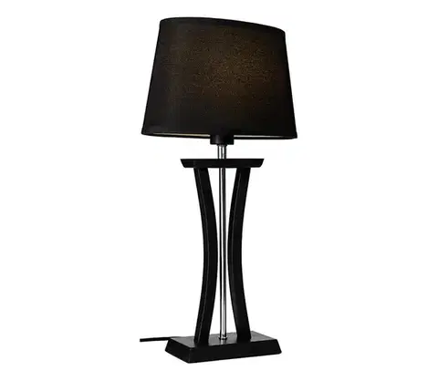Lampy Cottex B2418SV - Stolová lampa NEW CHELSEA 1xE14/40W/230V čierna B2418SV