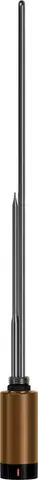 Radiátory do kúpeľne DEANTE - Silia matte brown vykurovacie teleso, pre kúpeľňové kúrenie - 600 w; AGI_C601