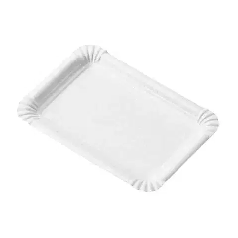 Jednorázový riad MAKRO - Tácka papierová 15ks