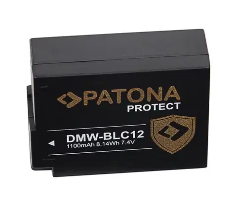 Predlžovacie káble PATONA - Aku Pana DMW-BLC12 E 1100mAh Li-Ion Protect PT11965