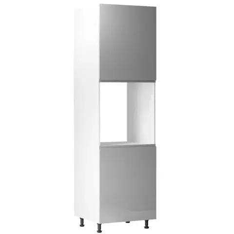 Kuchynské skrinky stojace Kuchynská Skrinka Gardena D60p L Grey