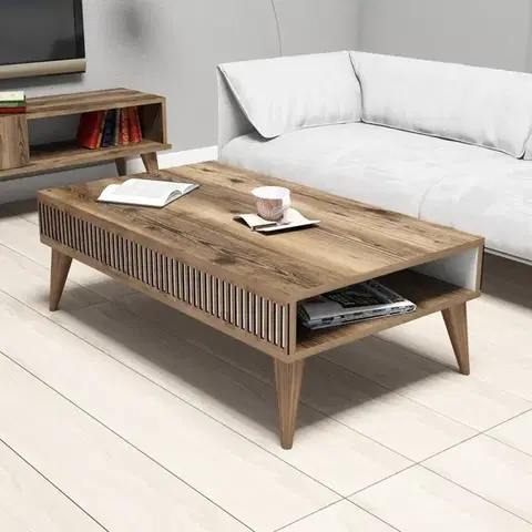 Konferenčné stolíky Konferenčný stolík Milan - Walnut