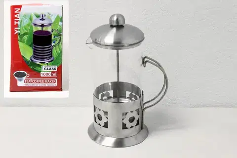Mokka kanvice a french pressa MAKRO - Čajník so sitkom 1000ml