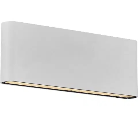 Svietidlá Nordlux - LED vonkajšie nástenné svietidlo KINVER LED/10W/230V IP54 biela 2118181001