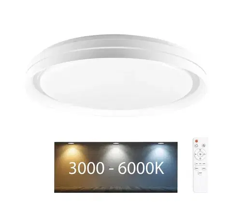 Svietidlá  LED Stmievateľné kúpeľňové stropné svietidlo ELIZA LED/48W/230V IP44 + DO 328793