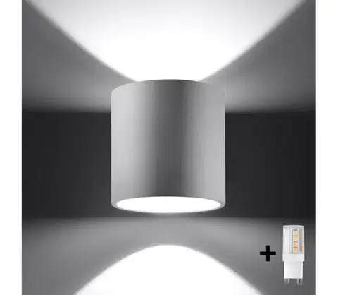 Svietidlá BRILAGI -  LED Nástenné svietidlo FRIDA 1xG9/4W/230V biela BR.0050