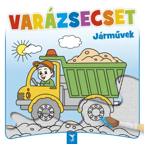 Nalepovačky, vystrihovačky, skladačky Varázsecset - Járművek