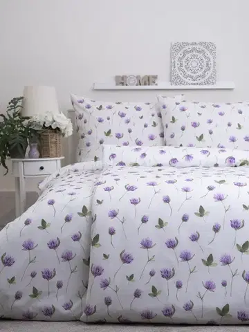Obliečky MKLozkoviny.sk Francúzske bavlnené obliečky Renforcé – Ďatelina - 220 × 200 cm - 70 x 90 cm