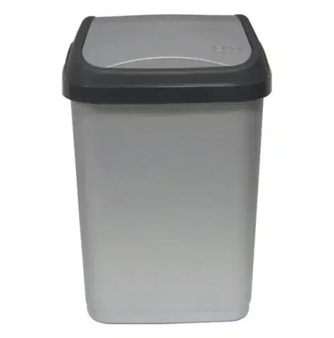 Odpadkové koše Kinekus Kôš na odpad preklápací, objem 25L, plastový, SWANTJE, sivý