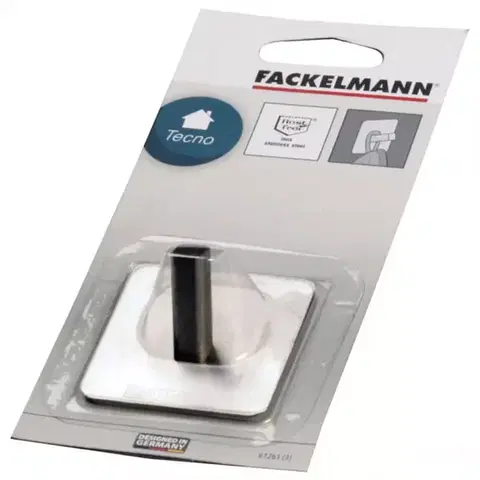 Dekorácie a bytové doplnky Samolepiaci vešiak Inox 61261