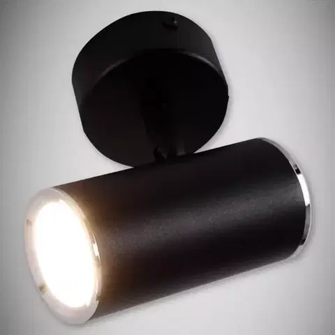 Vnútorné osvetlenie Nástenná lampa Megan Spt GU10 čierna 03656 K1