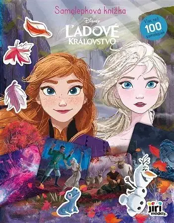 Nalepovačky, vystrihovačky, skladačky Samolepková knižka - Ľadové kráľovstvo